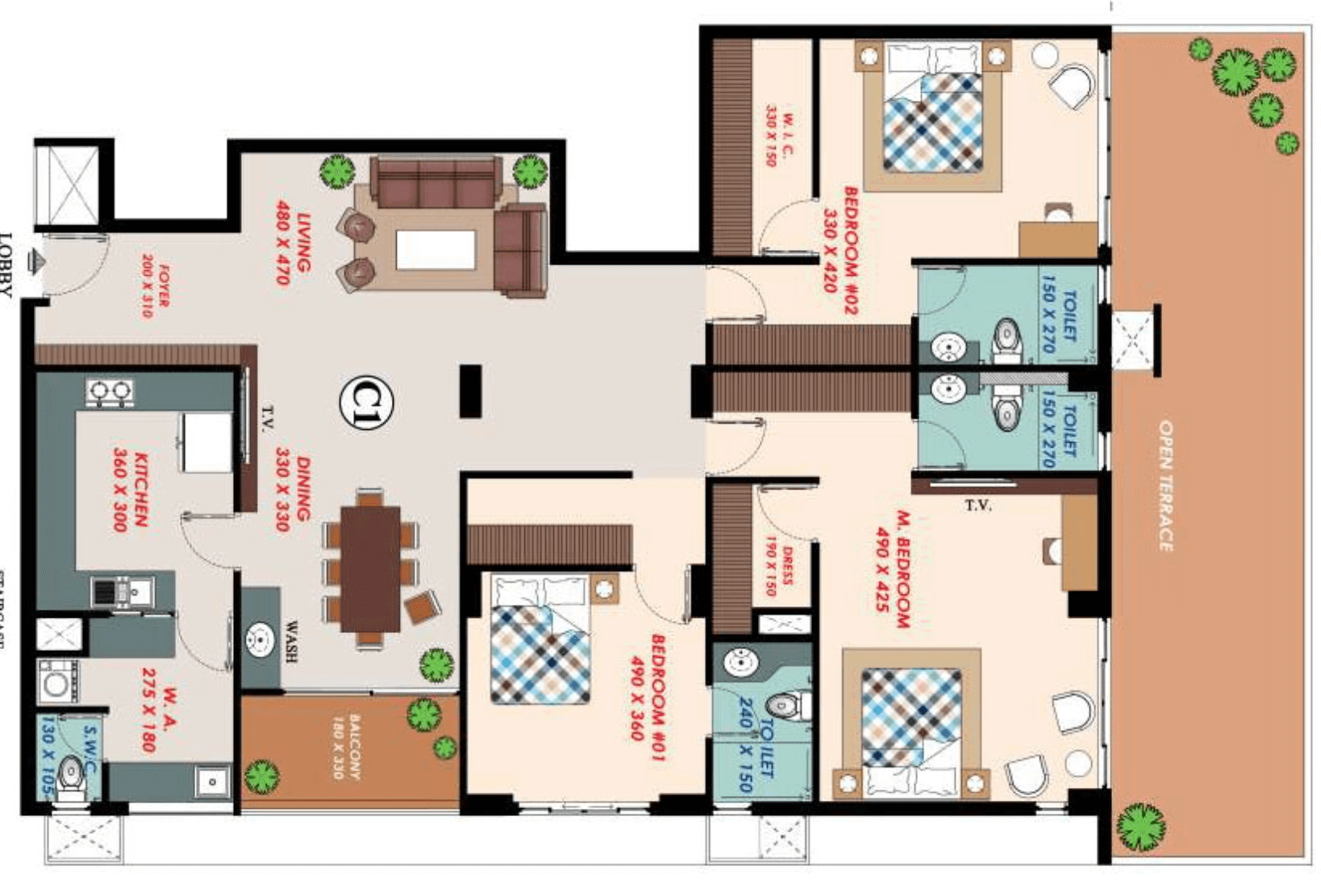 Urbanscape Solitaire Plan